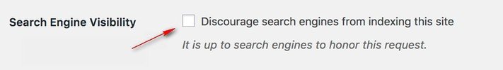 Wordpress search engine visibility - How to create a website? Website kaise banaye?